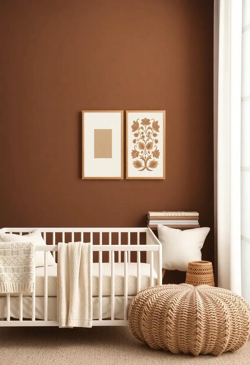 Incorporating Textures: Fabrics That Complement Brown and Cream Nurseries