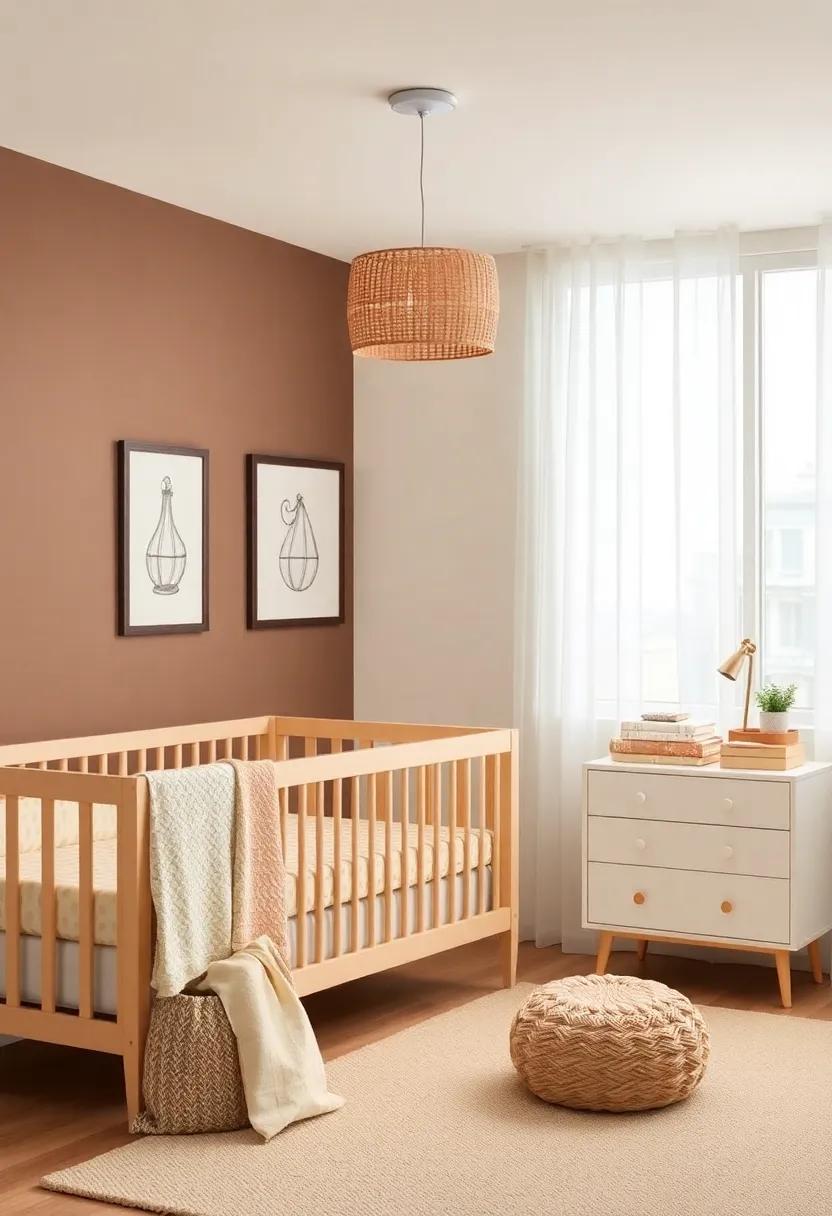 Mood Lighting: Enhancing the‍ Nursery Experience ‍with Brown‌ and Cream