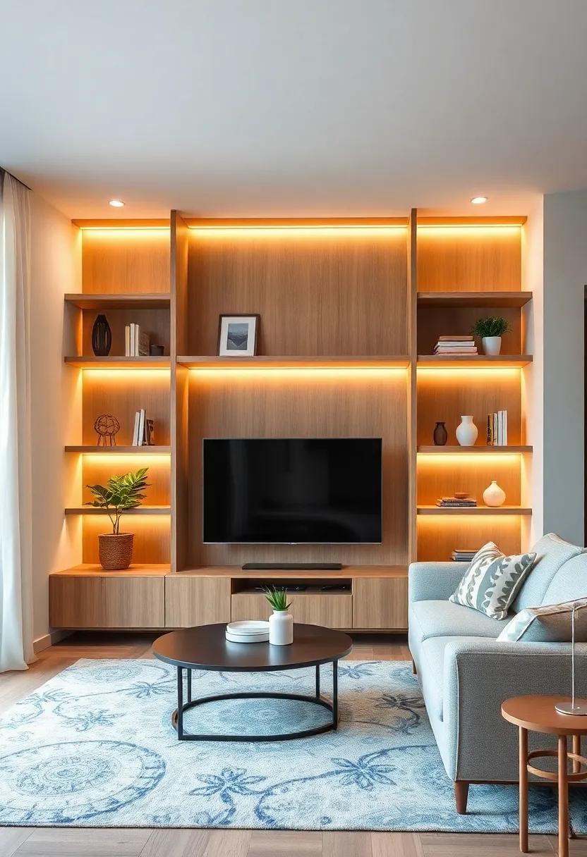 Transformative ​Impacts of Built-In Shelves on Small ‌Living Spaces