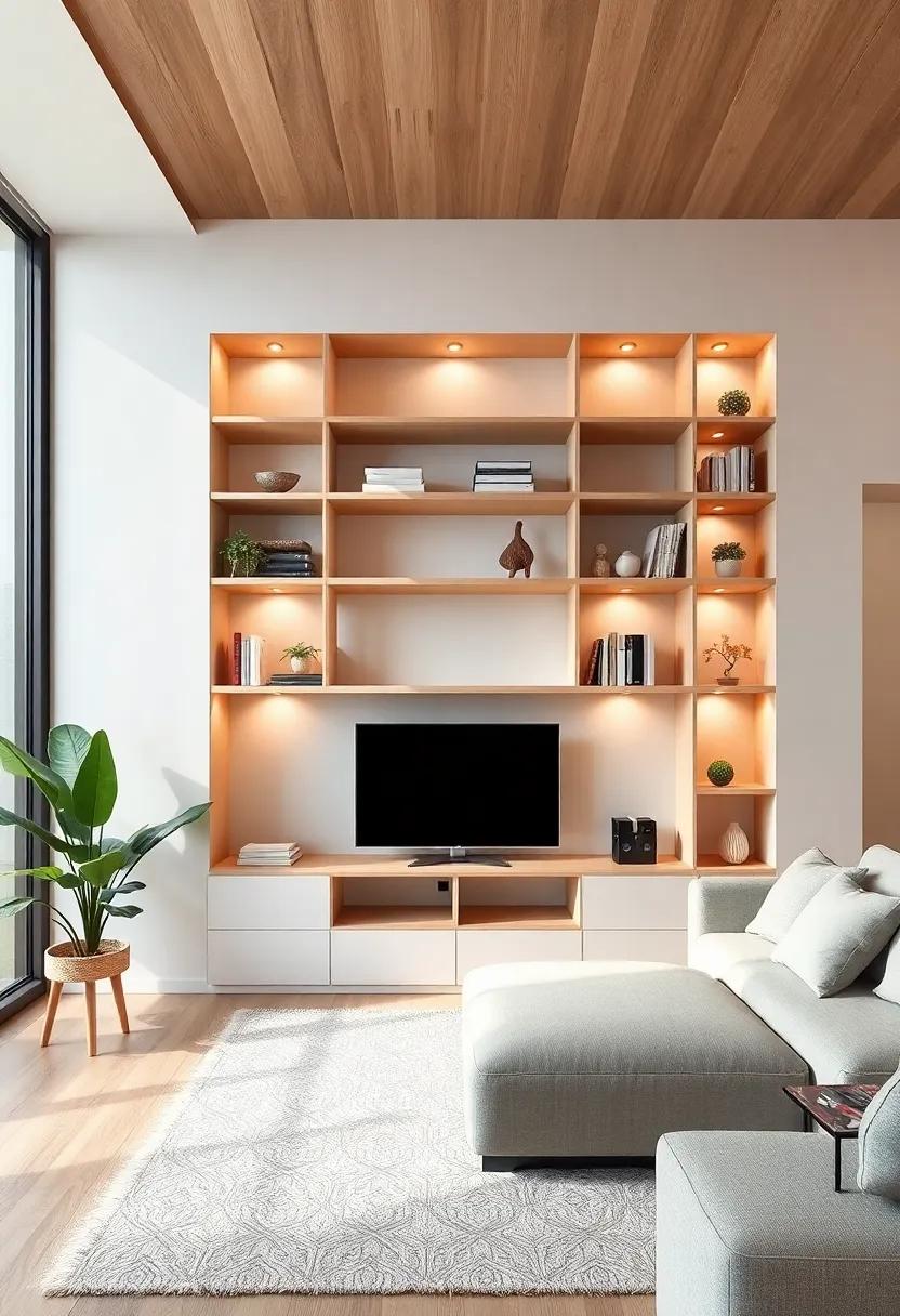 Creating⁤ Zones with built-In Shelves for⁣ a​ Multifunctional Living Area