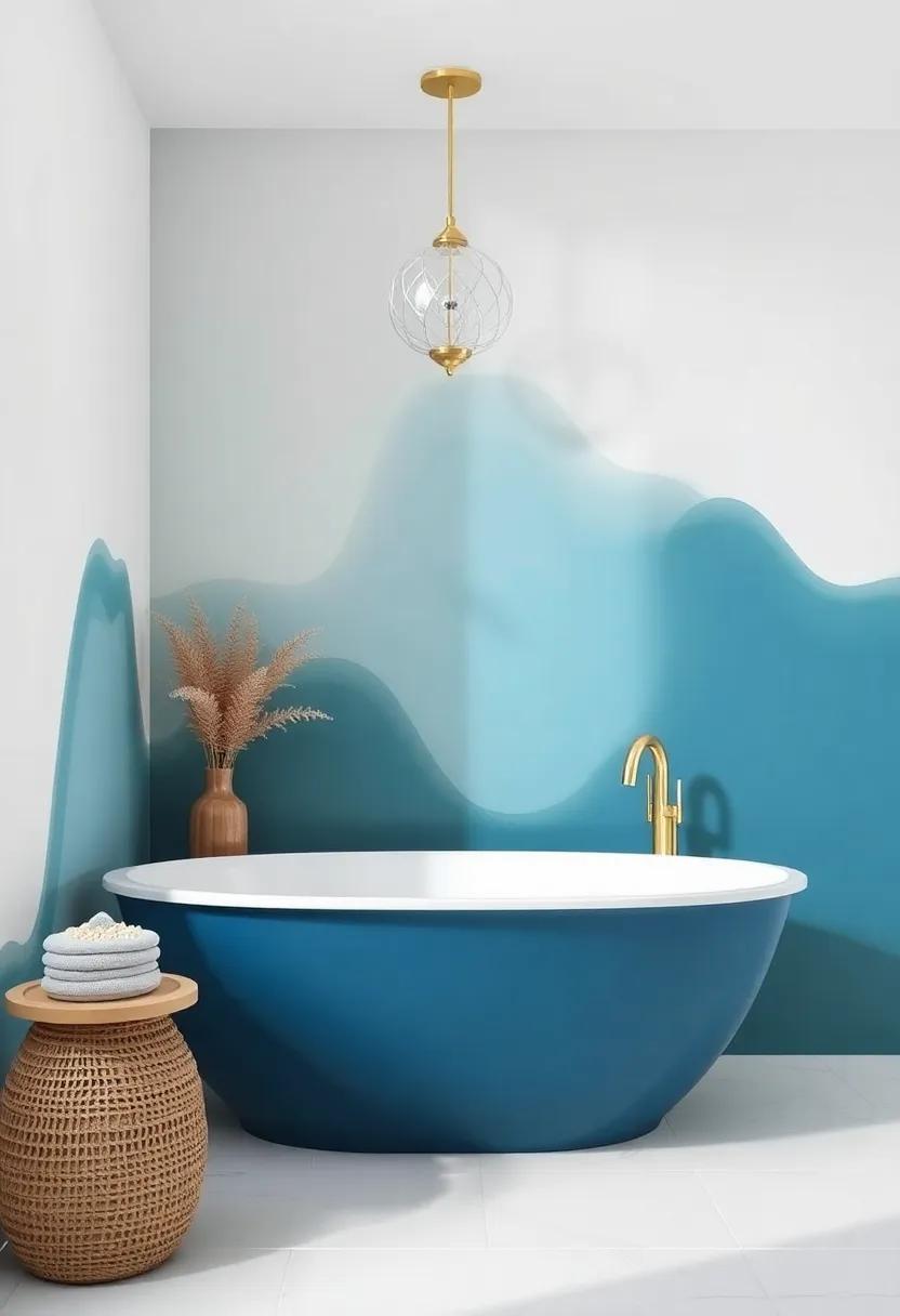 Dressing ⁤Your walls‍ with Elegant ​Sea Glass Accents for a Pop of Color