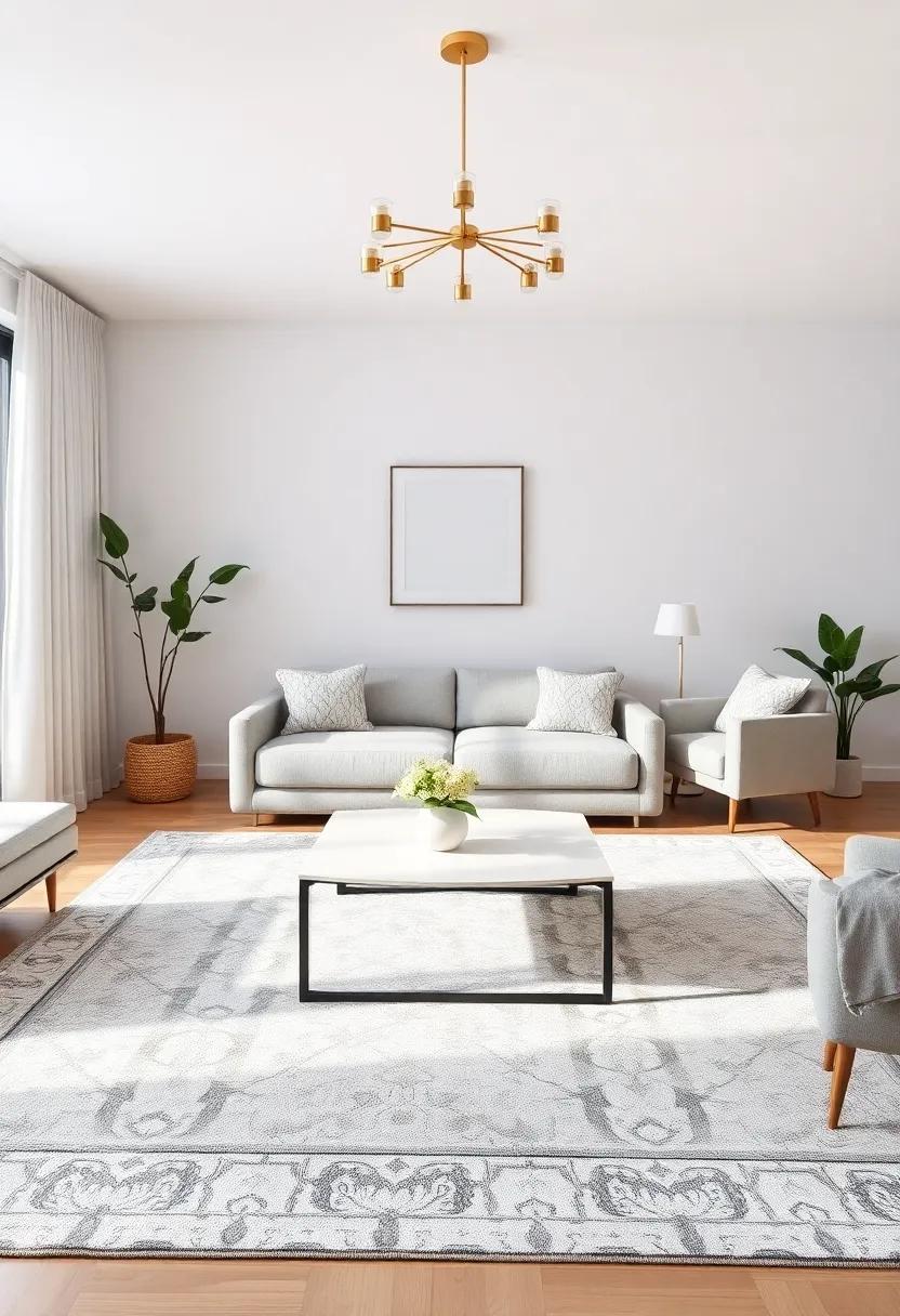 Utilizing Area Rugs ‍to Define Spaces and ⁣Add Texture