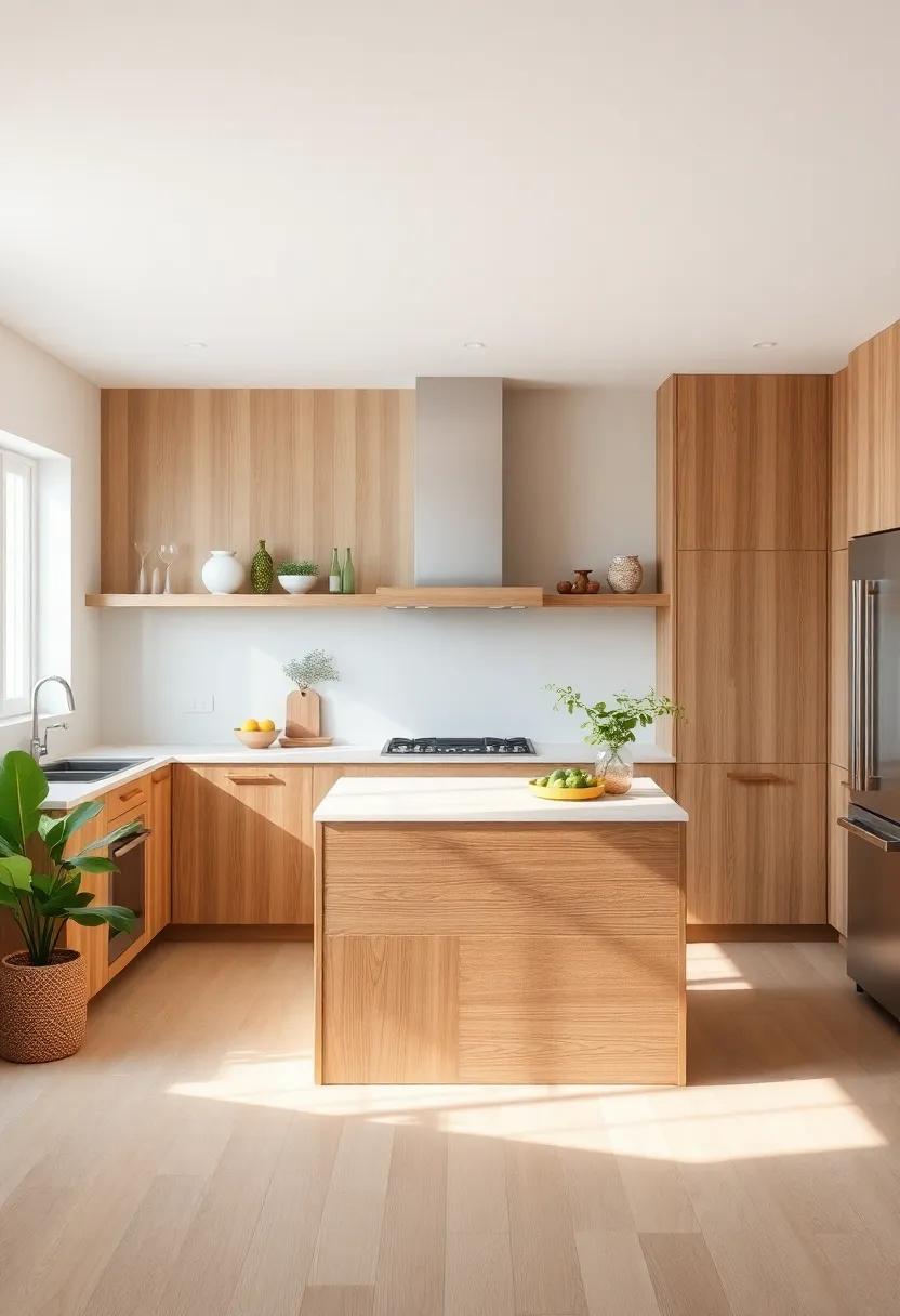 Embracing Warmth with Natural Wood Elements ‌in Your Kitchen⁣ Space