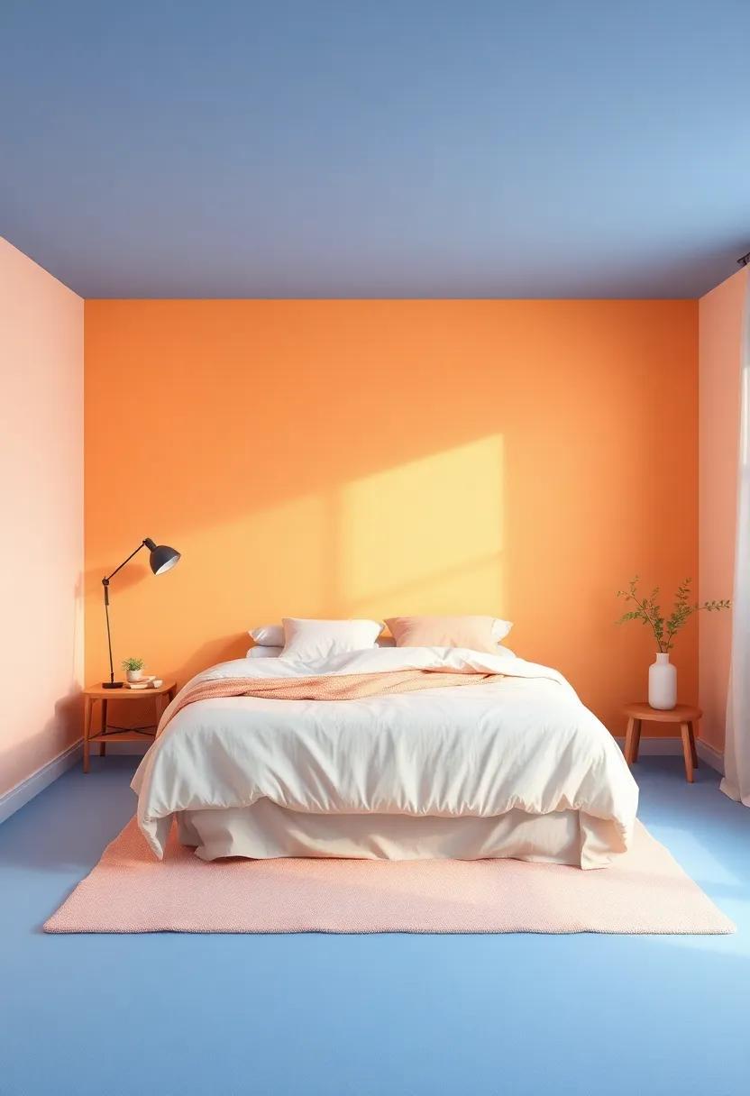 Playful Color Blocks to Create an Energetic Yet ​Relaxing ‍Vibe