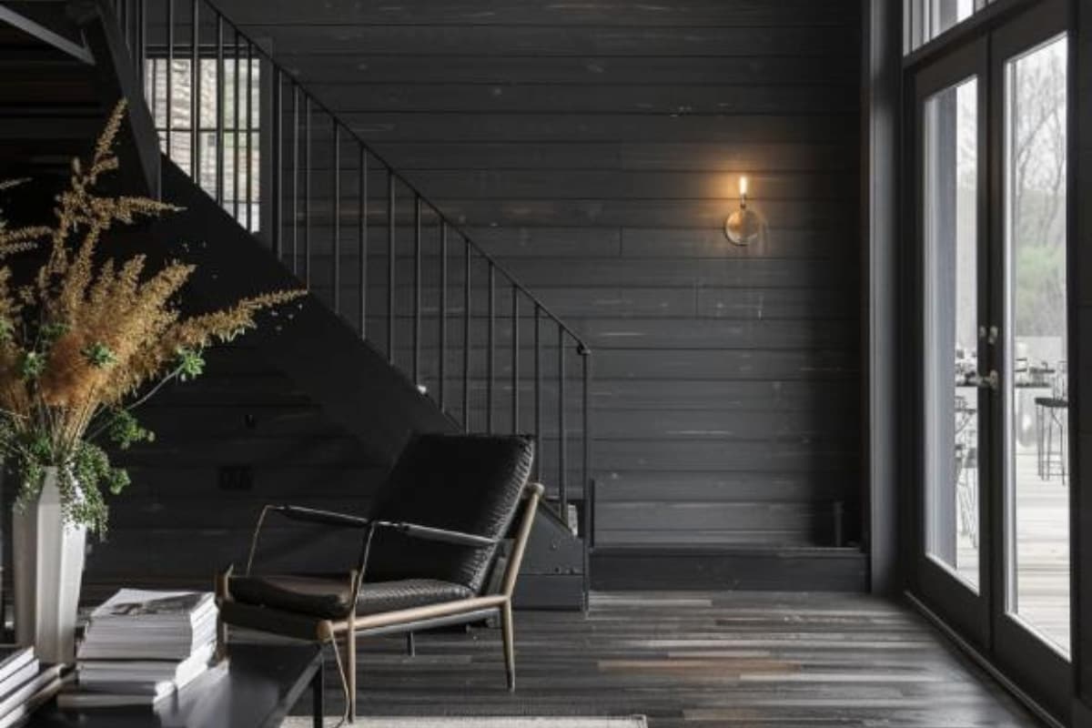 40 Dark Shiplap Walls To Elevate Your Home Interiors