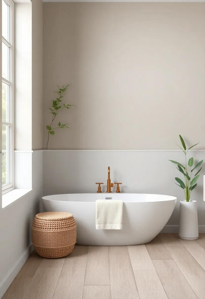 Eco-Friendly Bamboo Flooring ⁣Ideas for a Sustainable ⁢Farmhouse Bathroom