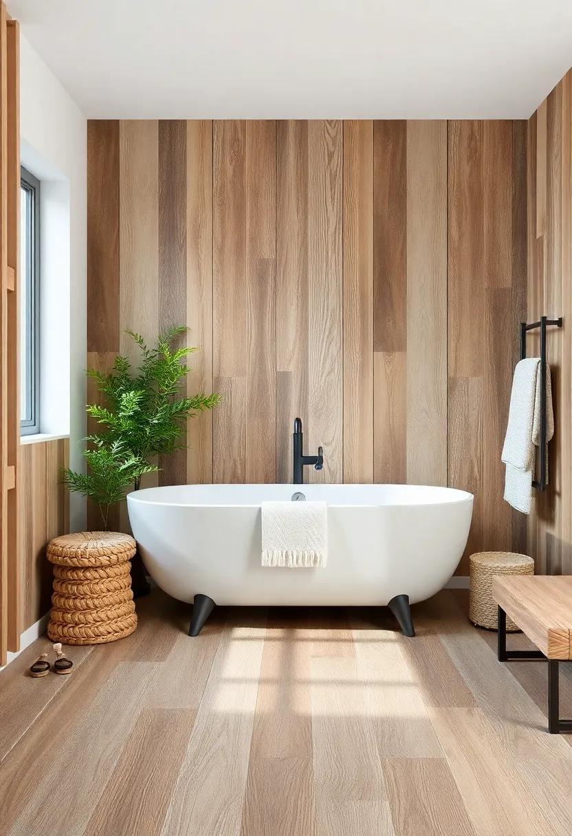 Rustic Wood-Look Tiles That Bring​ Warmth and Character to Your Space