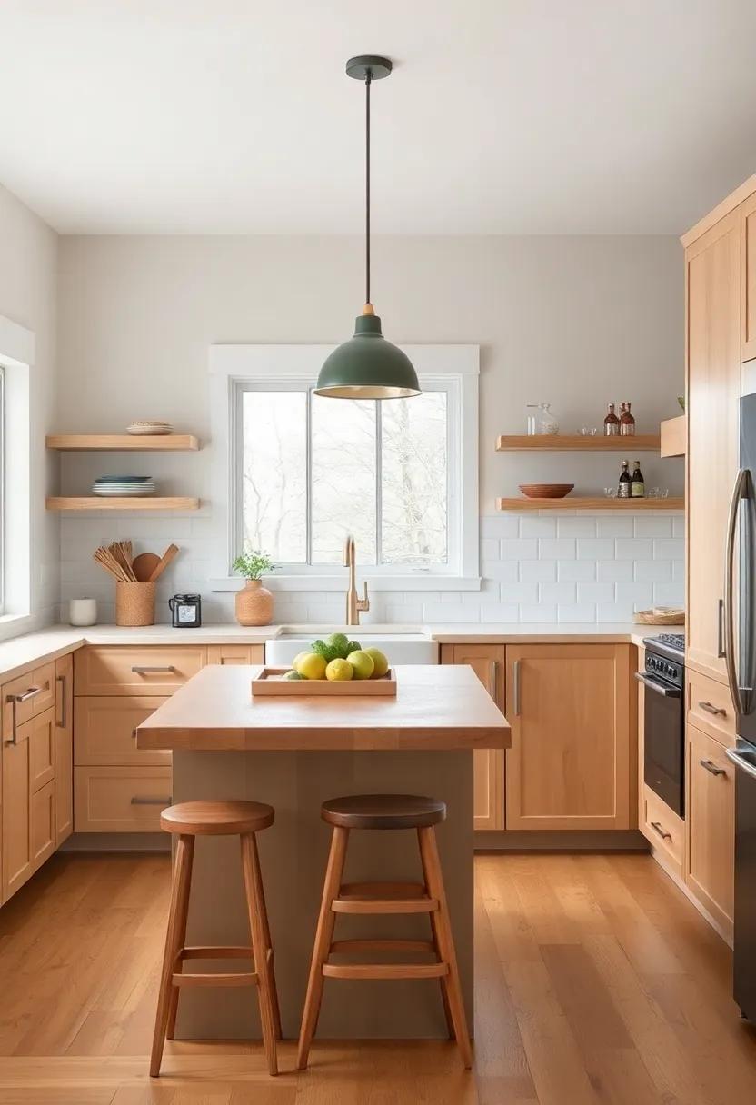 Embracing⁣ the Warmth ⁤of Natural Wood in Farmhouse Kitchens