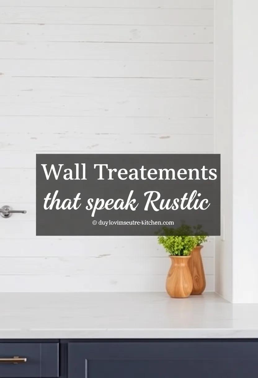 Wall Treatments ⁢that Speak ⁤Rustic: Embrace Texture and Character