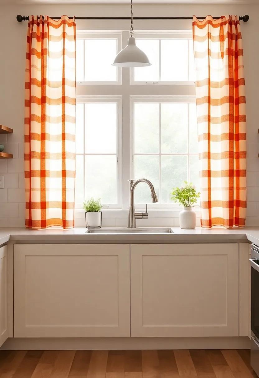 Bold Statement ⁤Curtains to Define⁢ Your ‌Kitchen's Personality