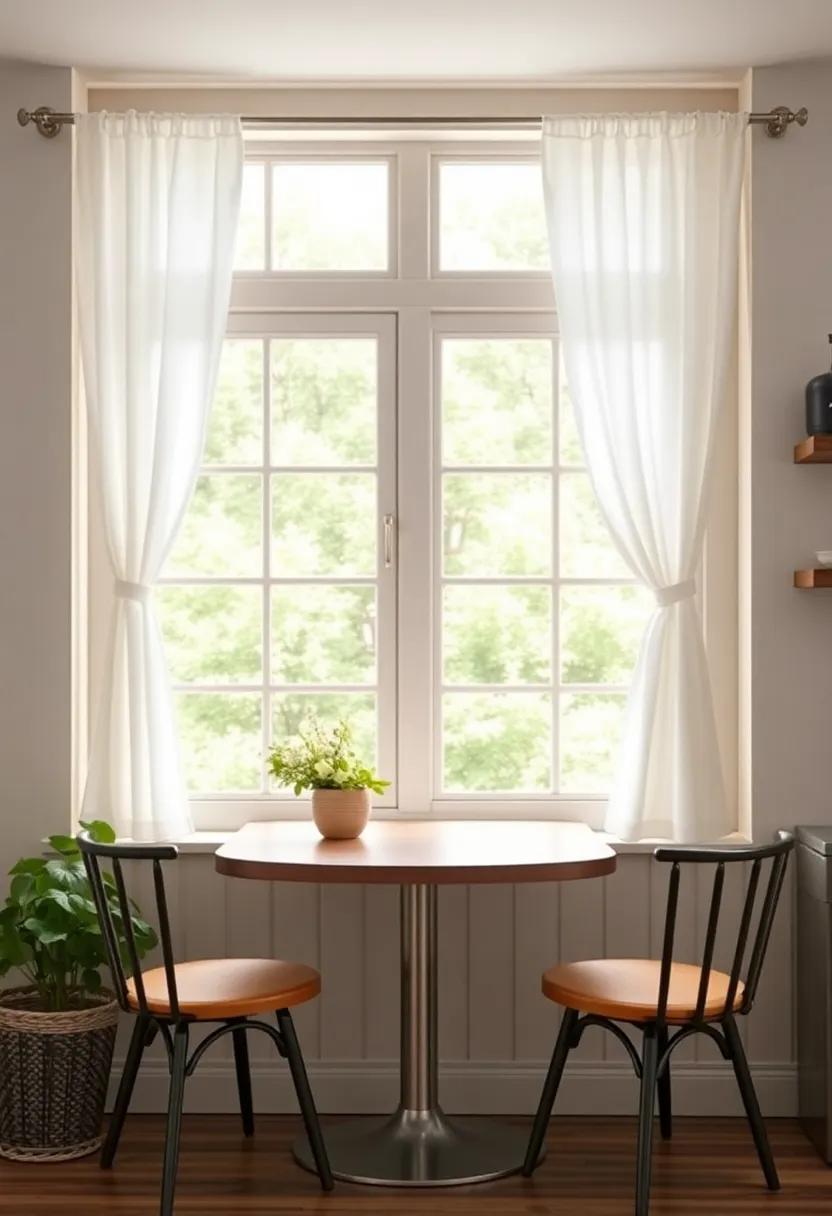 Charming Café​ Curtains for a Cozy Breakfast Nook Atmosphere