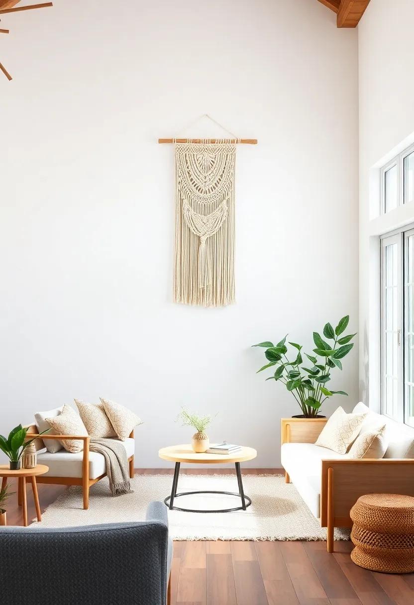 Macramé and ​Nature: Integrating Organic Elements into Your‌ space