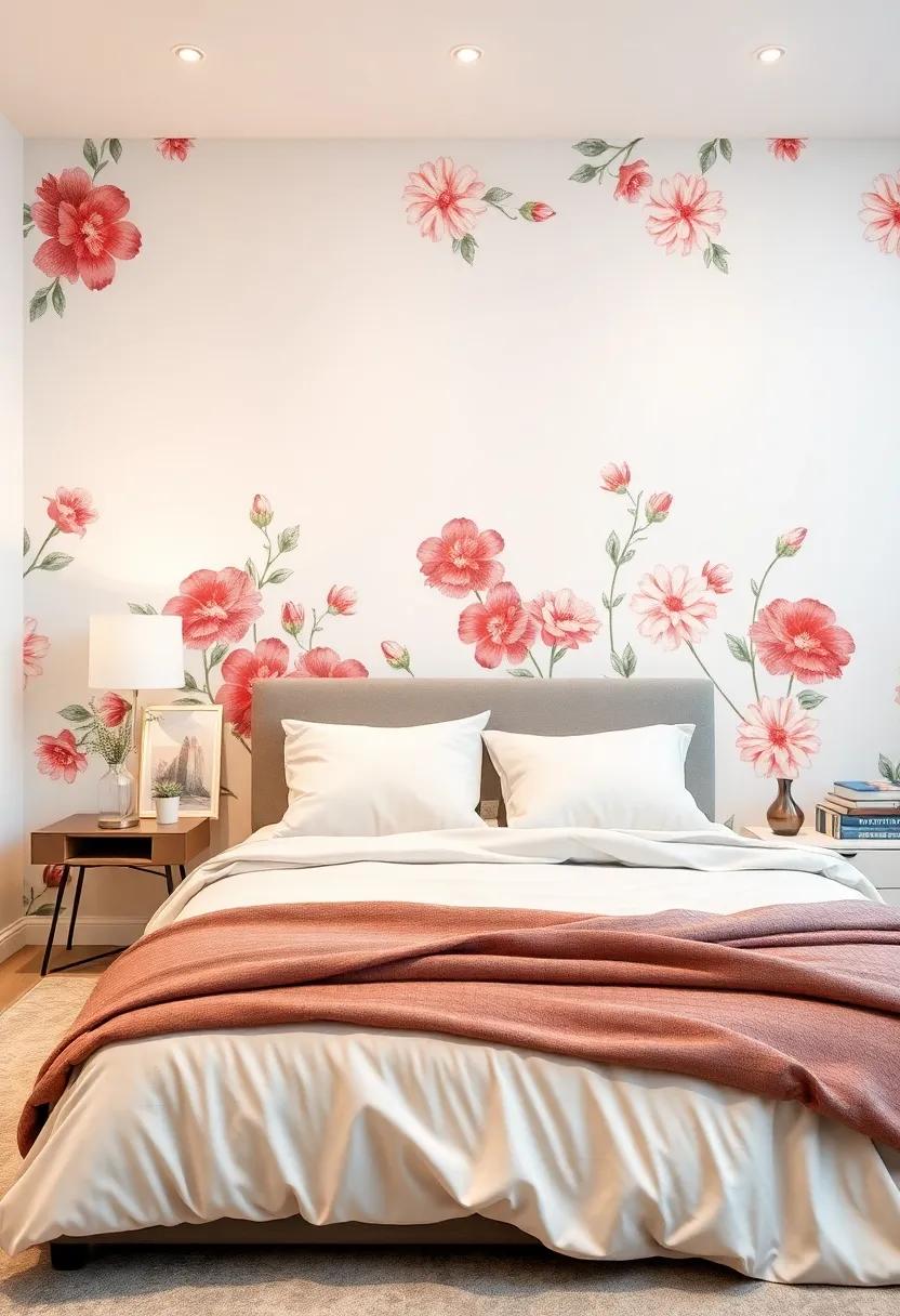 Personal Touch:⁢ Custom Floral Designs ‌for a ⁤Unique Bedroom Experience