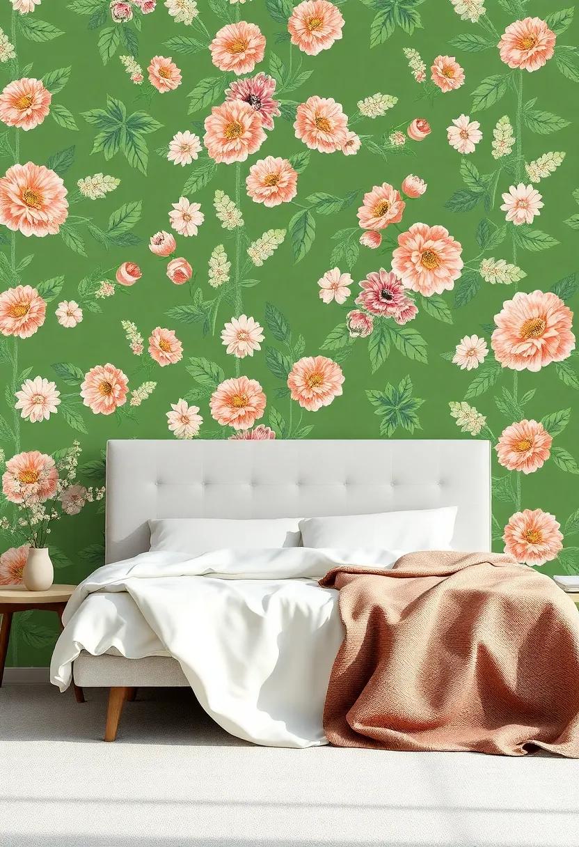 Sustainable Choices:⁤ Eco-friendly Floral Wallpaper Options for a Greener ​Home