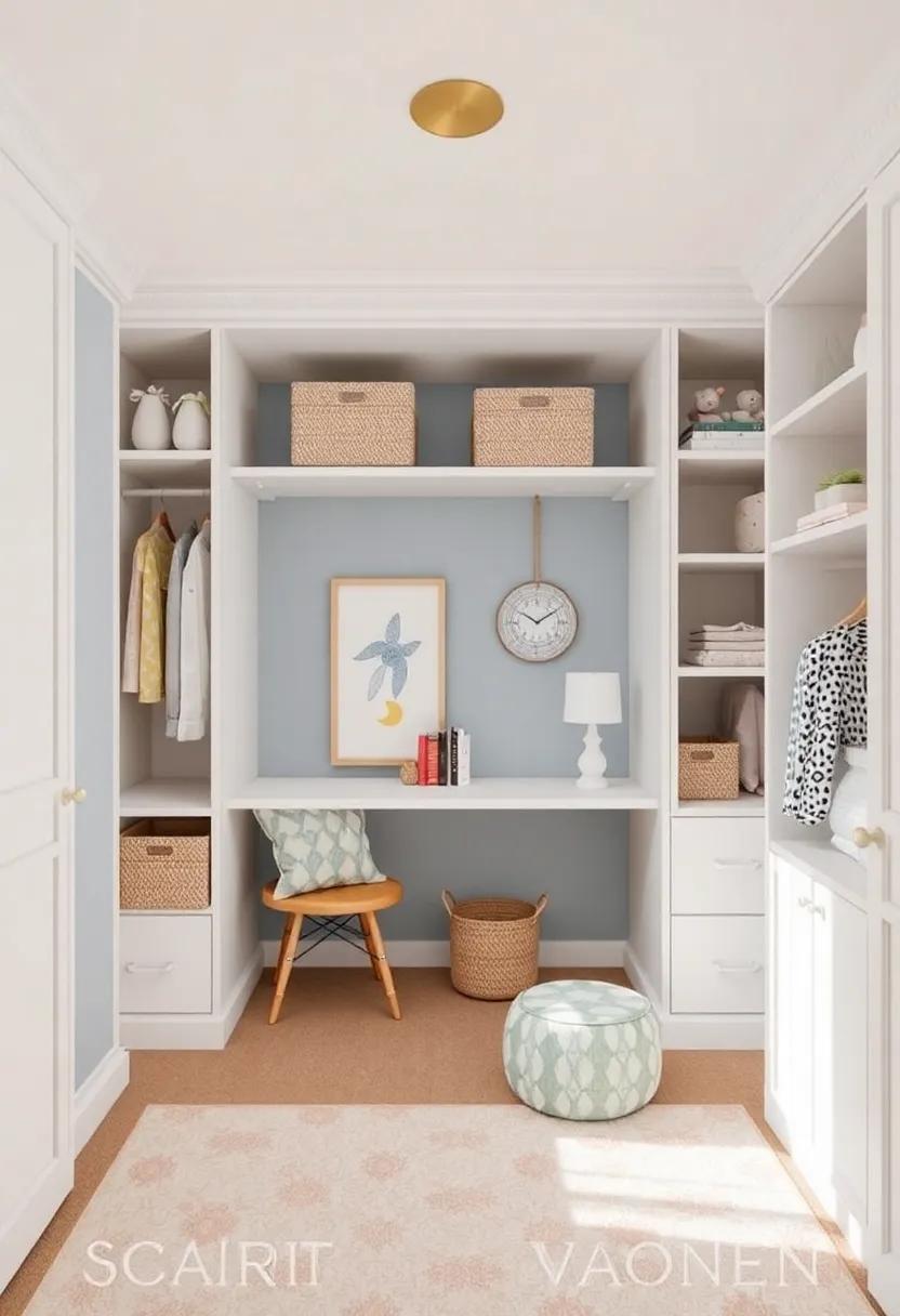 Crafting a⁢ Reading Nook ‌Within ⁣Built-In closet Spaces