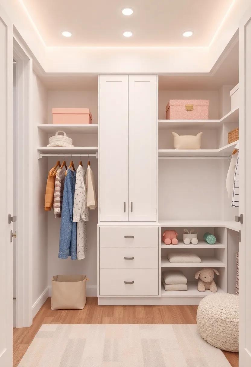 Incorporating Playful Themes in⁣ Your Daughter's Closet Design