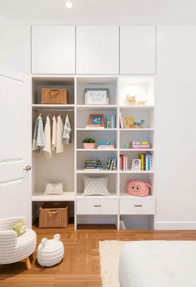 integrating ⁣Open Shelving for‍ Showcasing Toys and Books