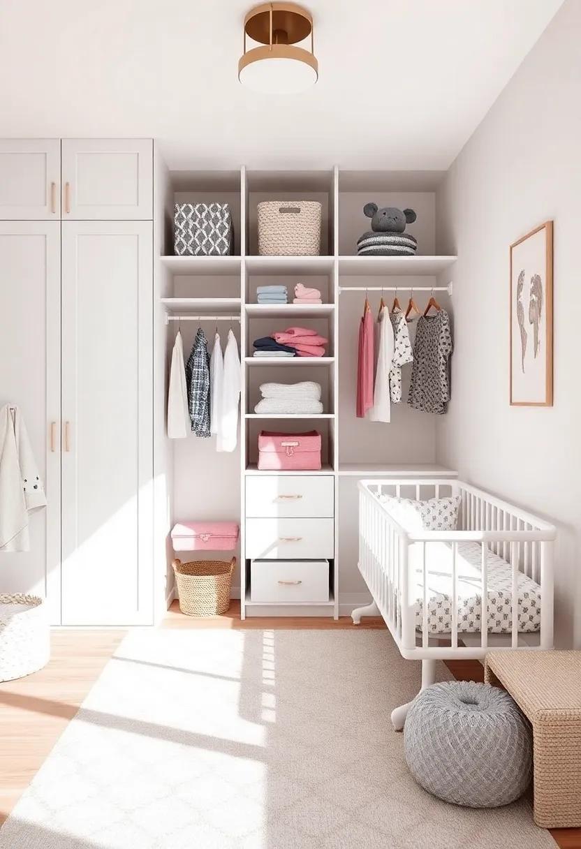 Smart Design‍ Elements for a Multi-Functional‍ Nursery Closet