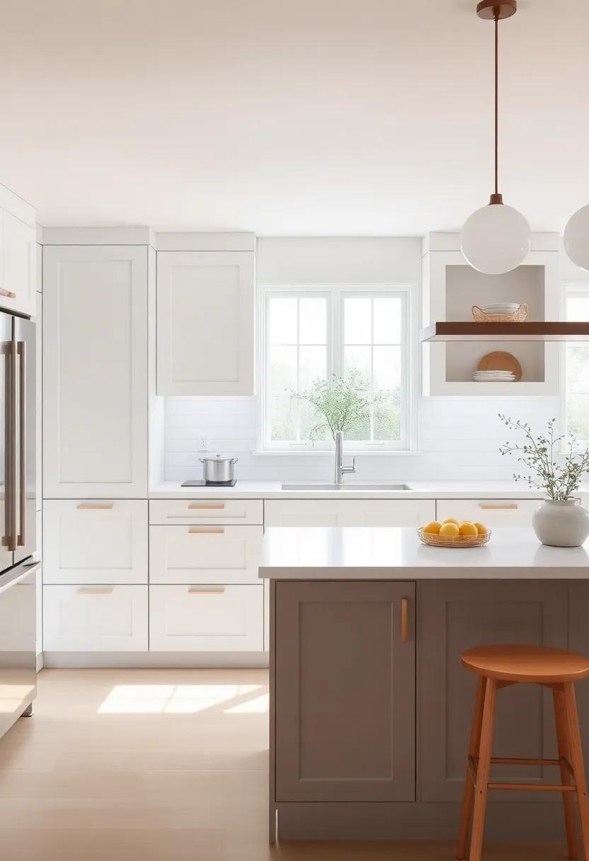 Fresh⁢ White Shades to Create ‌an Airy Atmosphere ‌in Your Kitchen