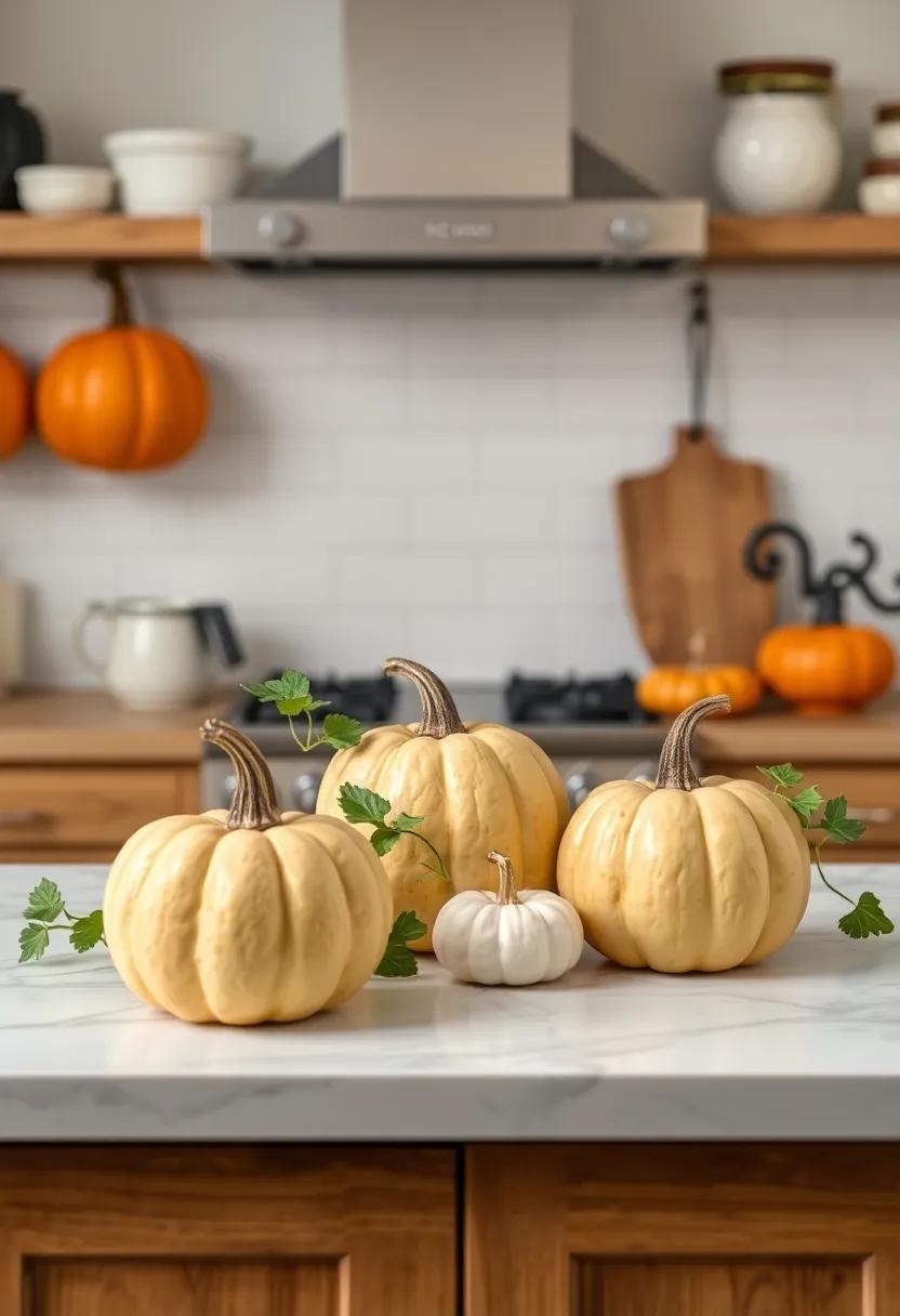 Charming Pumpkins:⁣ Arranging ⁤Seasonal Favorites ‍for‌ Visual ⁢Appeal