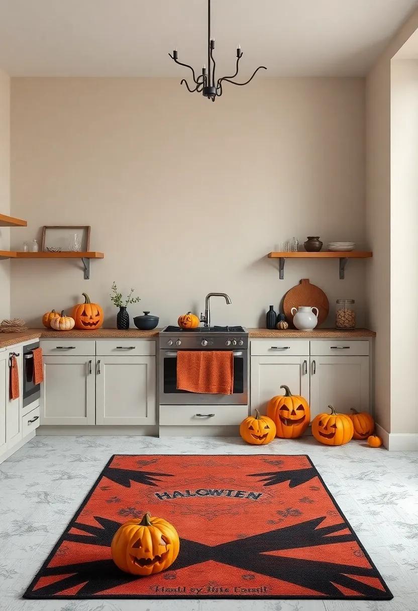 Festive ⁢Flooring: Accessories⁤ and Rugs to Set the Halloween Mood