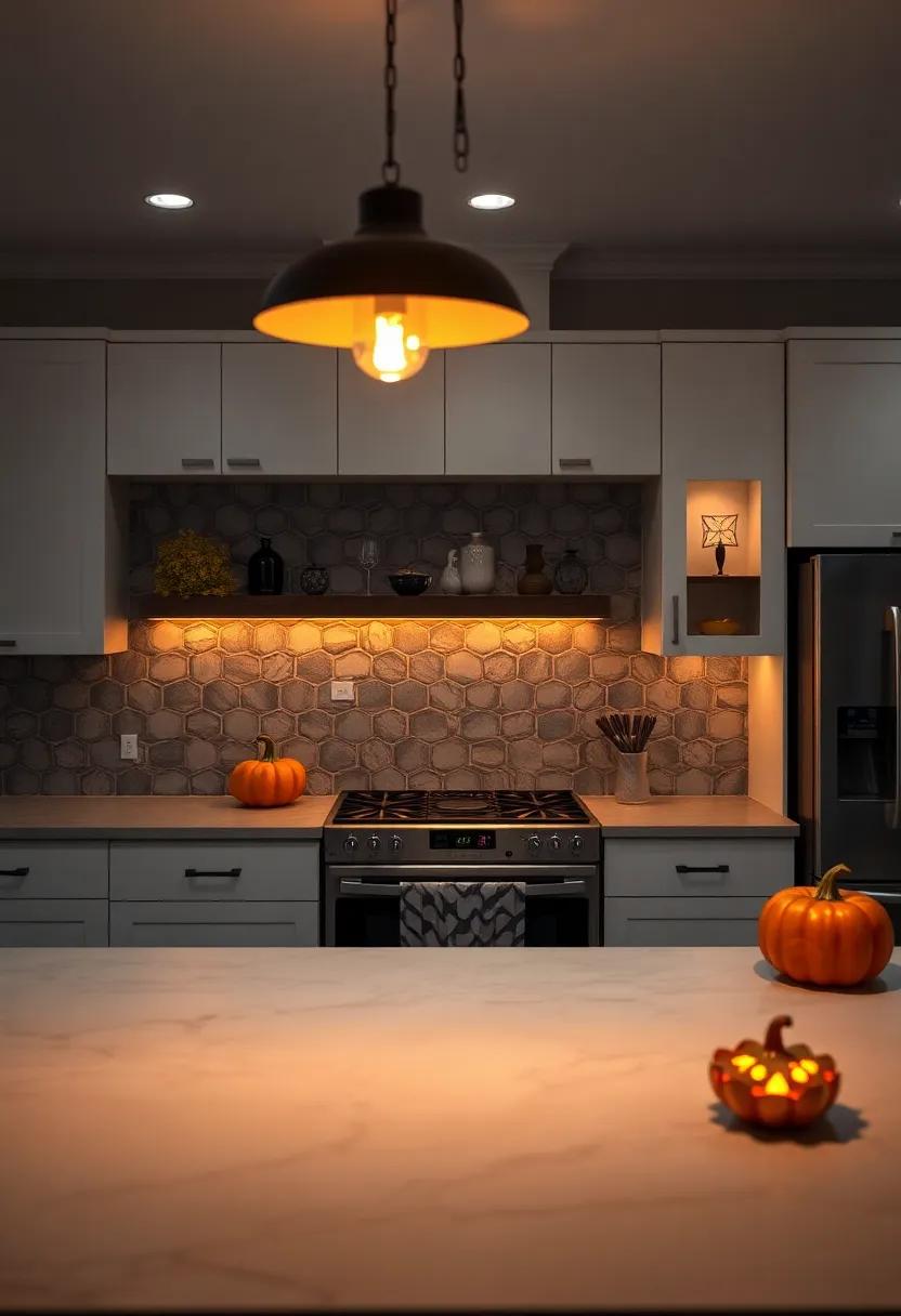 Ghostly Lighting: Enhancing Your Kitchen with Halloween-inspired Fixtures