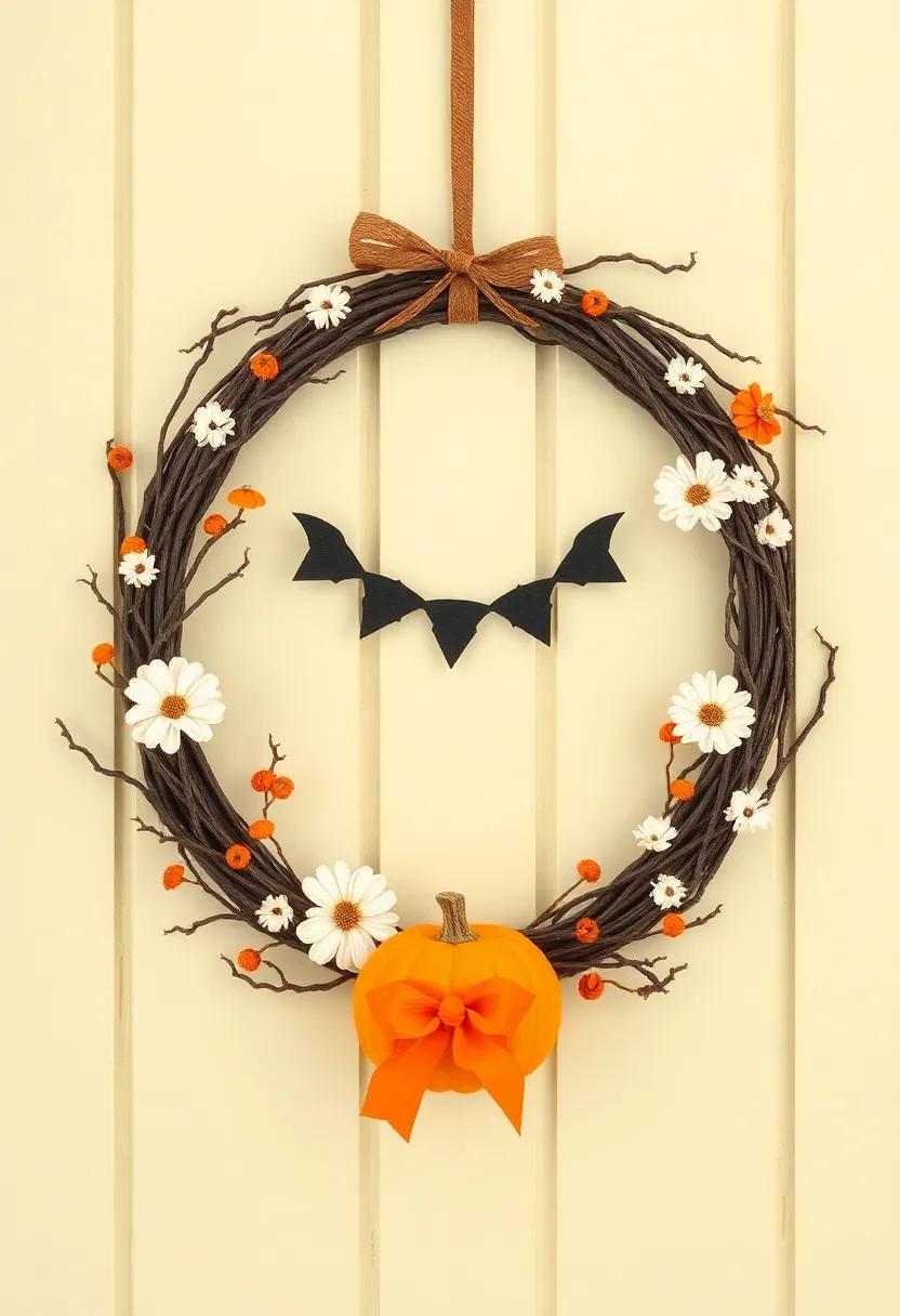 Whimsical Wreaths: Crafting‍ Halloween-Inspired Creations ⁢for Your Door