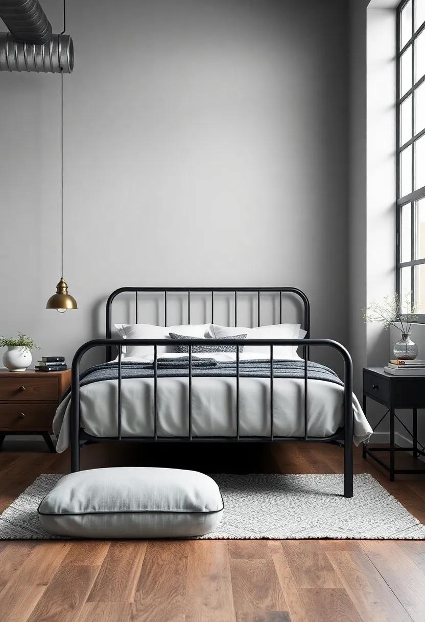 Creating a ⁢Bold Statement with Industrial-Style⁢ Bed ‍Frames