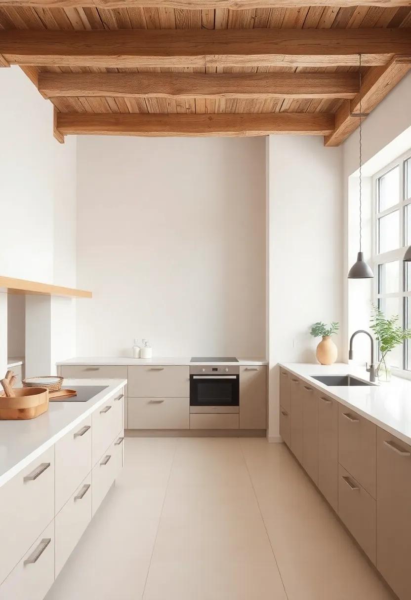 Creating a Cozy atmosphere With Cream Tiles⁣ in Open-Concept Kitchens