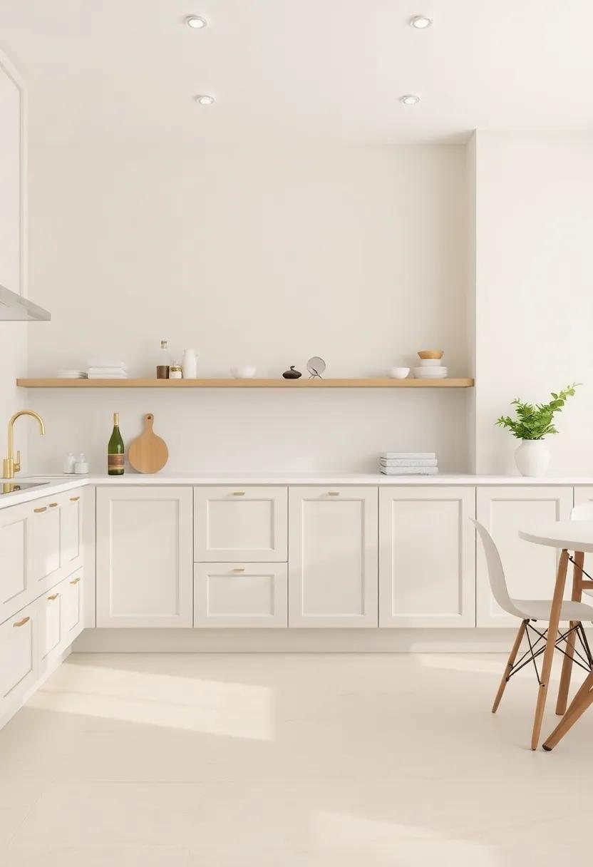 Elevate Your Kitchen Aesthetic With Cream Floor Tiles that Radiate Elegance