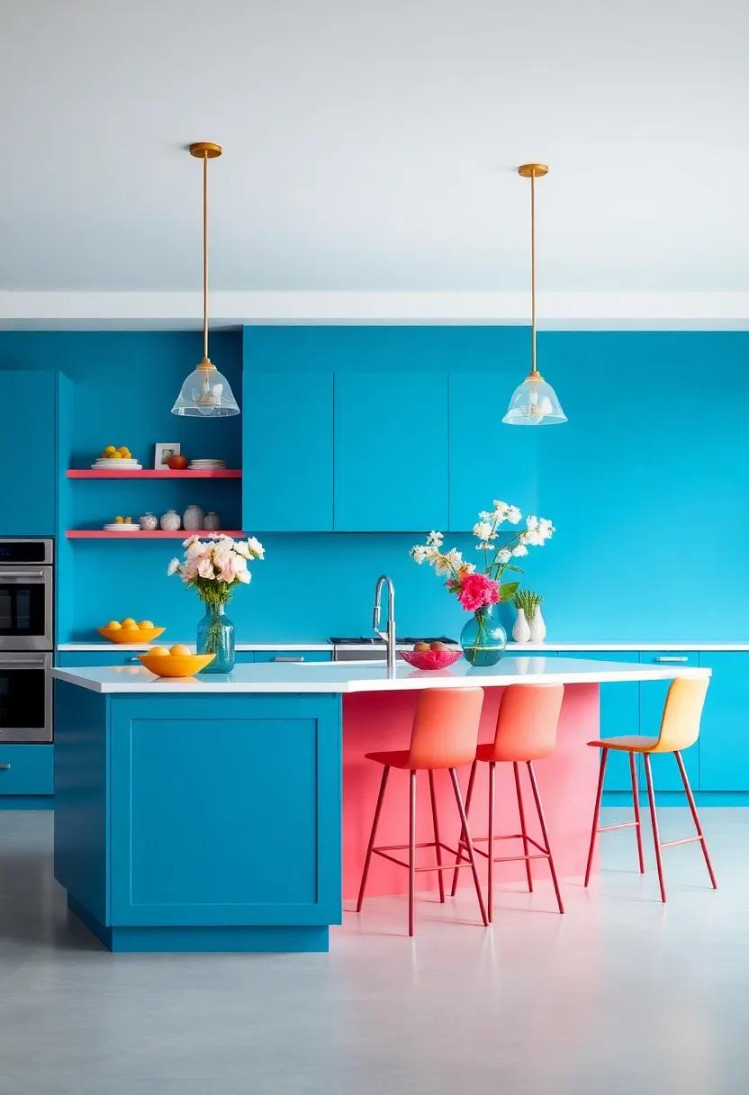 Bold Color Choices ⁤for ‍Kitchen Islands That ⁣Make ⁢a Statement