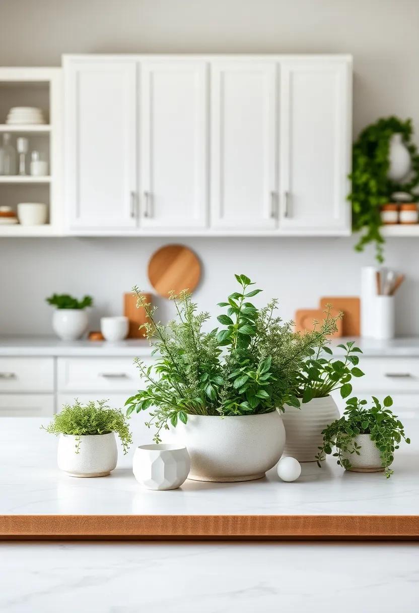 Greenery and Herb Gardens: ⁣Bringing Life to⁣ Your Kitchen Island