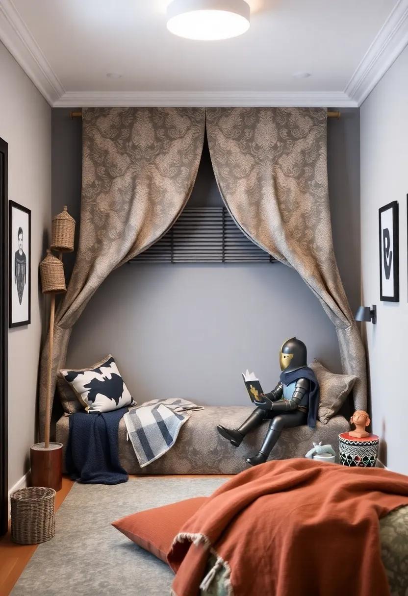 Creating ⁢a Cozy Nook: Reading Spaces Fit for⁣ a Young Knight