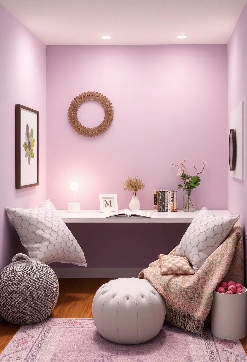 Creating Cozy Nooks for Relaxation and Reading in a Girls' Room