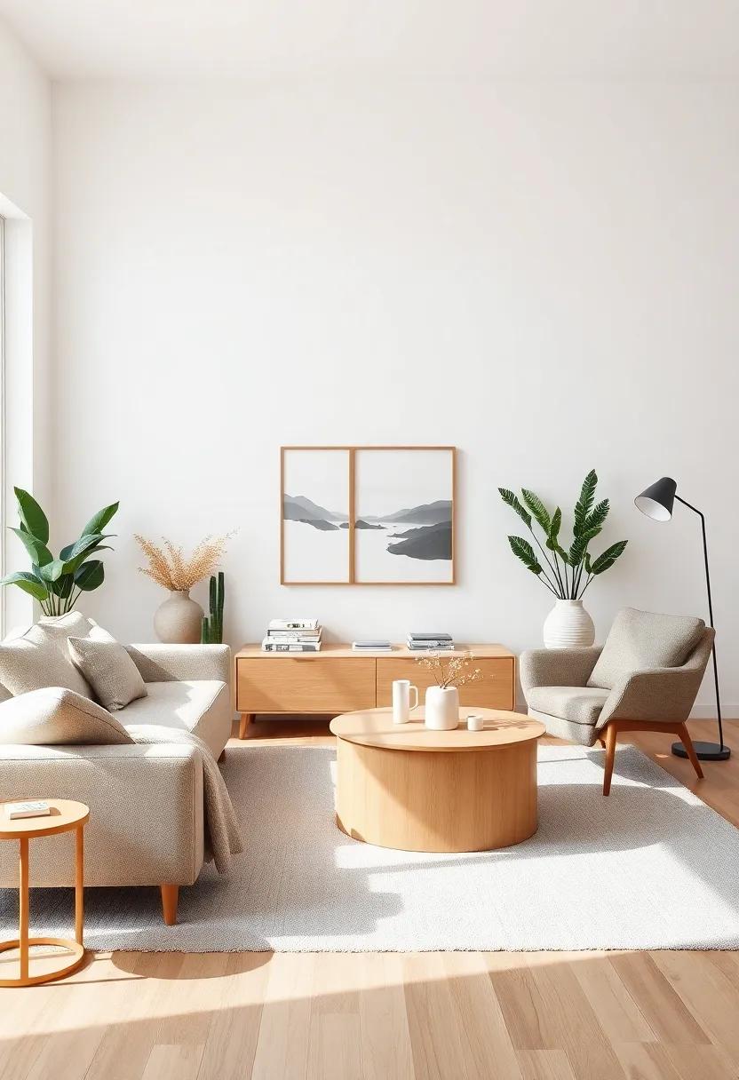 Embracing⁣ Minimalism Through​ Scandinavian Design in Your Living Room