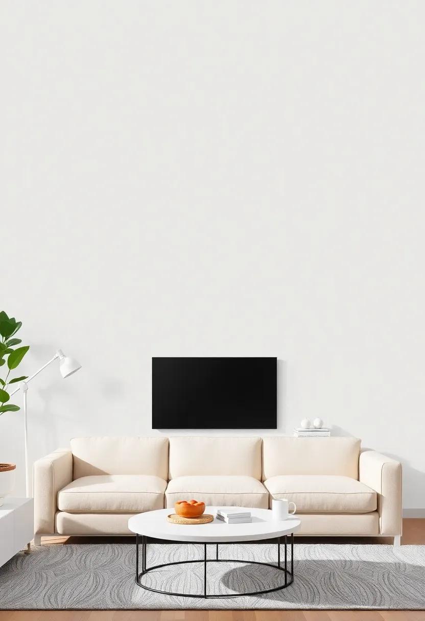 Transform Your Living Room⁢ With Bold Geometric Wall Decals that Make a Statement