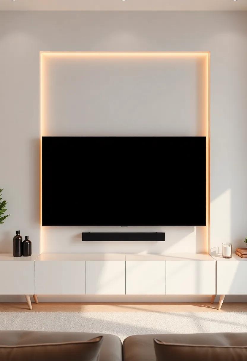 Harmonizing lighting For The⁣ Ultimate Viewing ⁣Experience