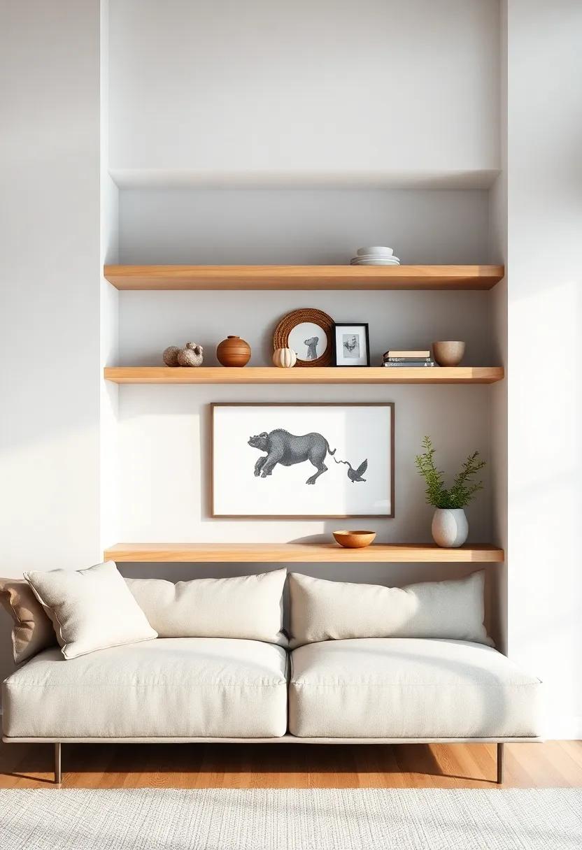 Thoughtful‍ Arrangements: The Art of Displaying on floating Shelves