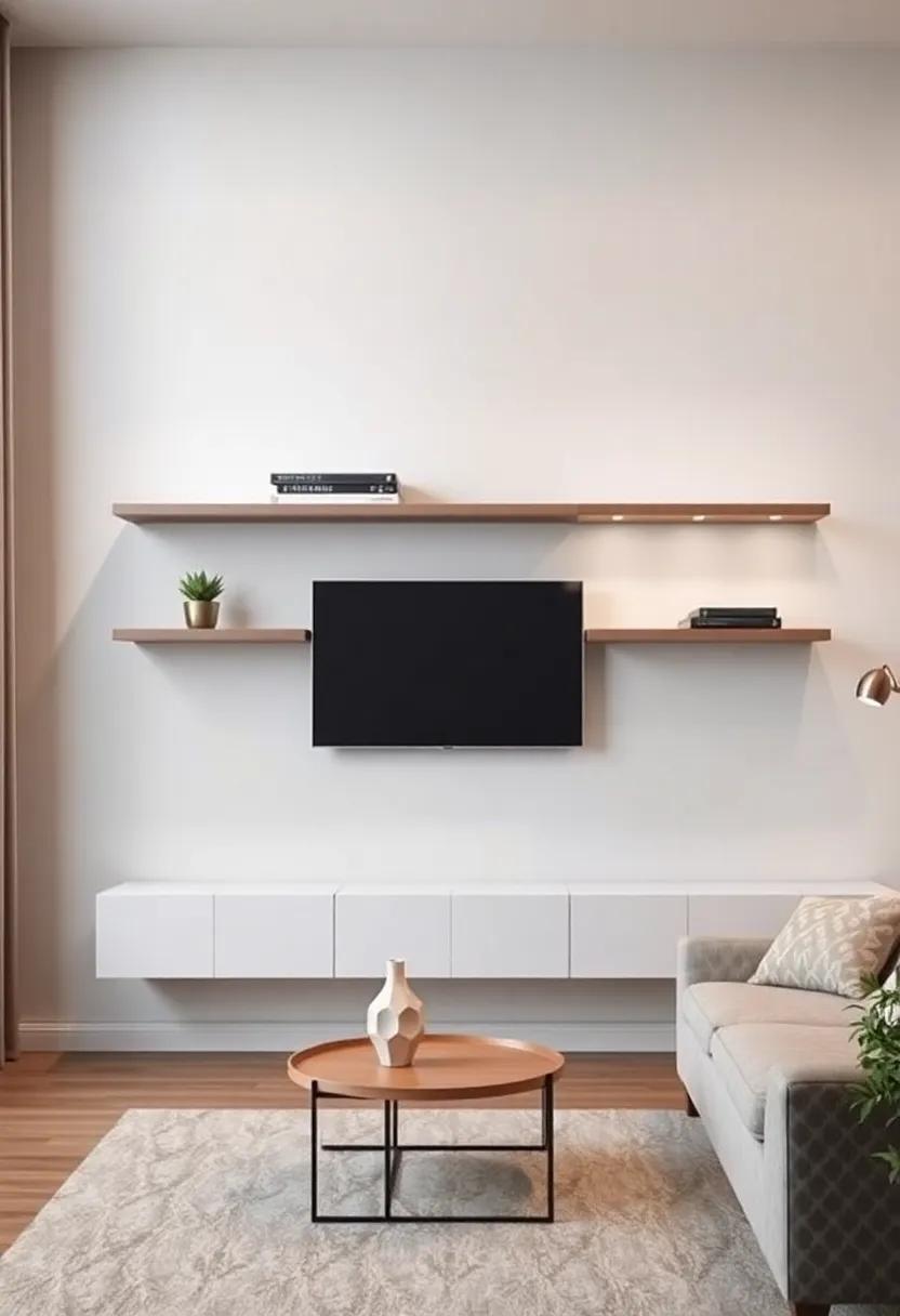 Transformative potential: Floating Shelves as Part of a Larger Design Concept