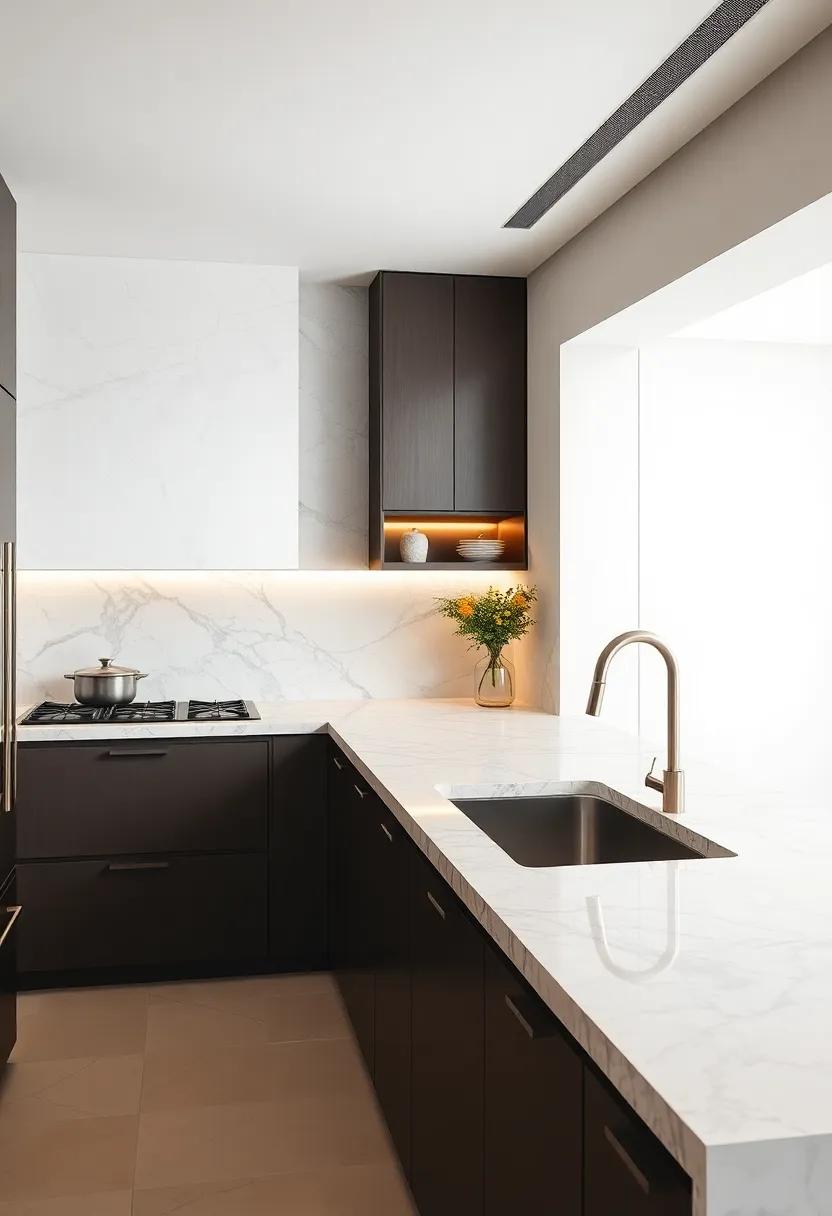 Capturing the Essence of Luxury: Marble in Modern kitchen‍ Spaces