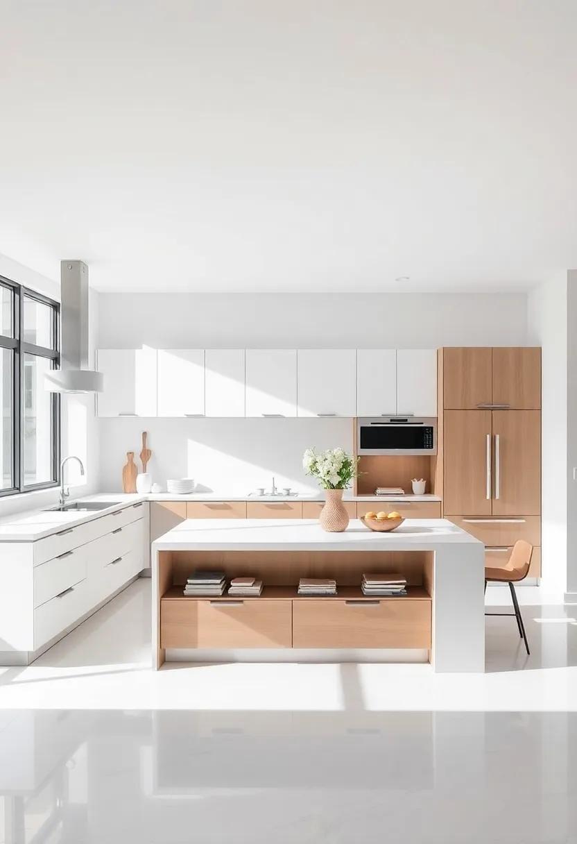 incorporating‍ Multi-Functional⁣ Islands in U-Shaped Kitchens