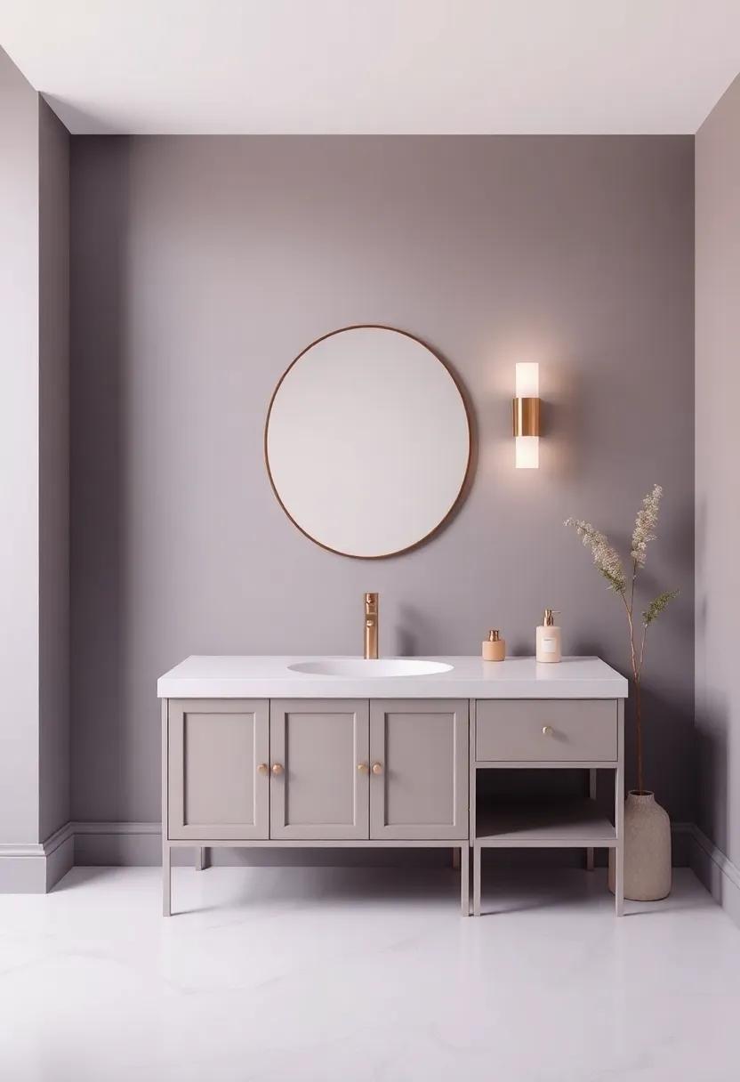 The Art of Choosing the Perfect ​Color Palette for Your Powder Room Experience