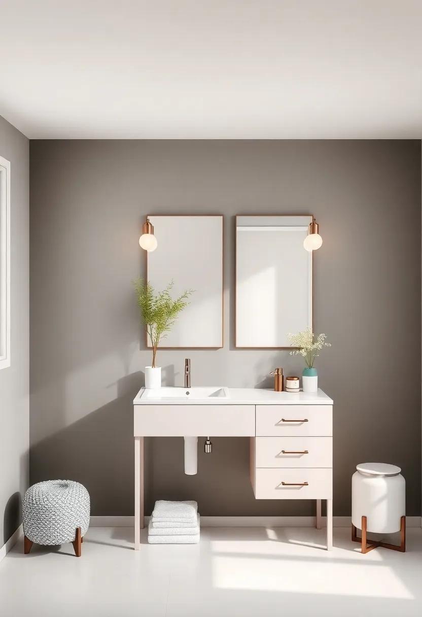 Inspo⁤ from Minimalism:⁤ Less is More for a ⁢Small⁢ Bathroom Vanity