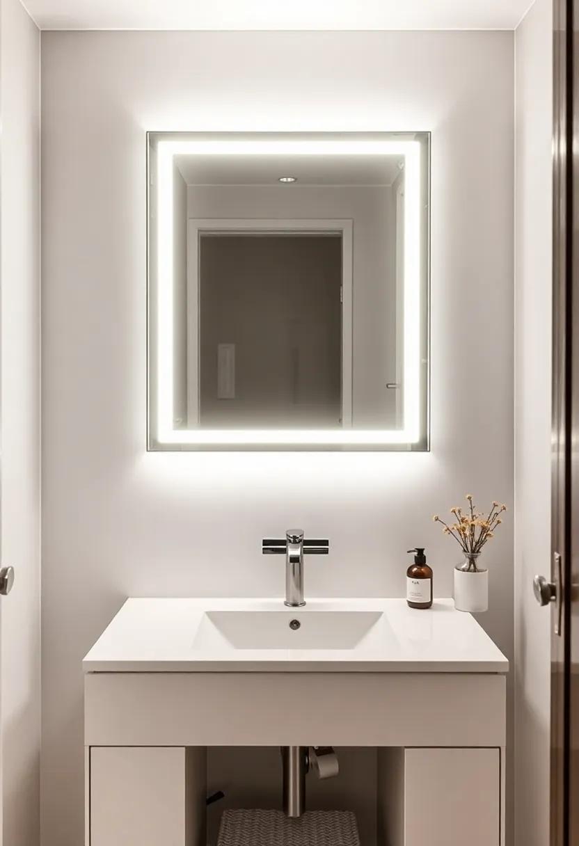 Multi-Functional Mirrors Enhancing Light‌ and Storage in Compact Areas