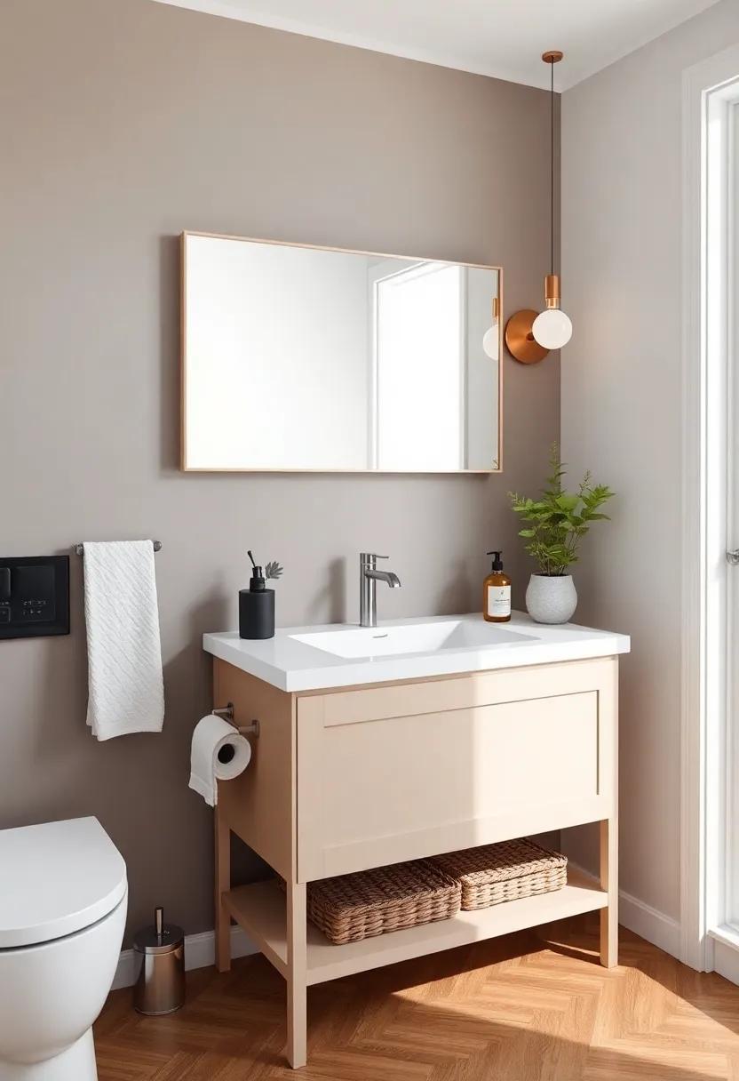 Small Vanity Ideas​ that​ Combine Functionality with ⁤Trendy Design