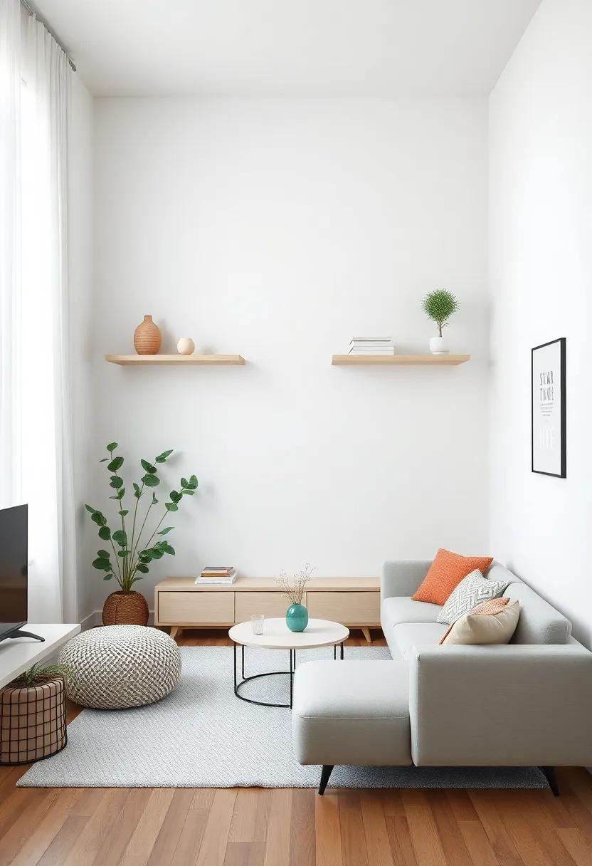 Floating Shelves for a Minimalist ​Approach in Small Spaces