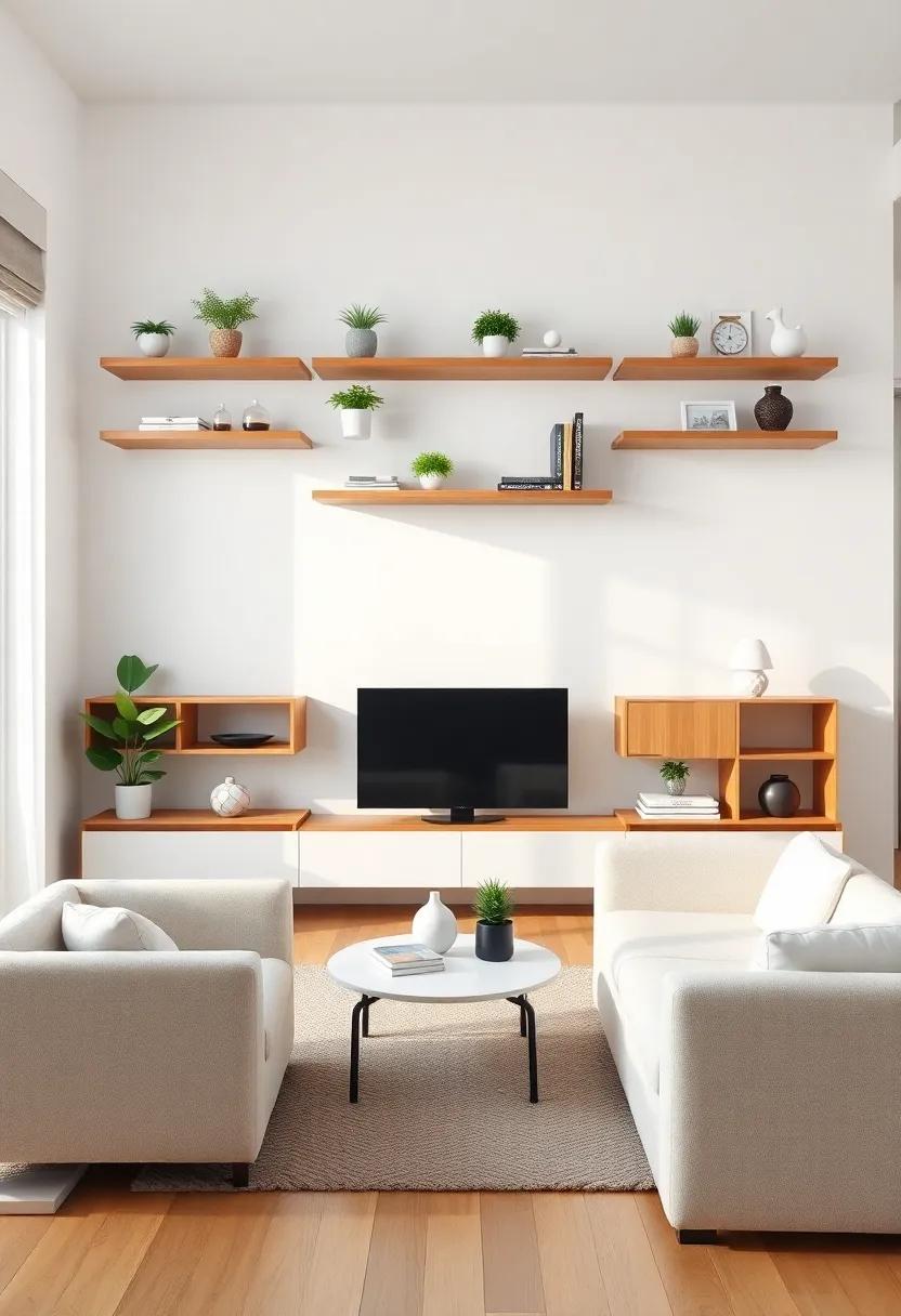 Creative Ways ‌to Use Floating Shelves for Enhanced Aesthetics