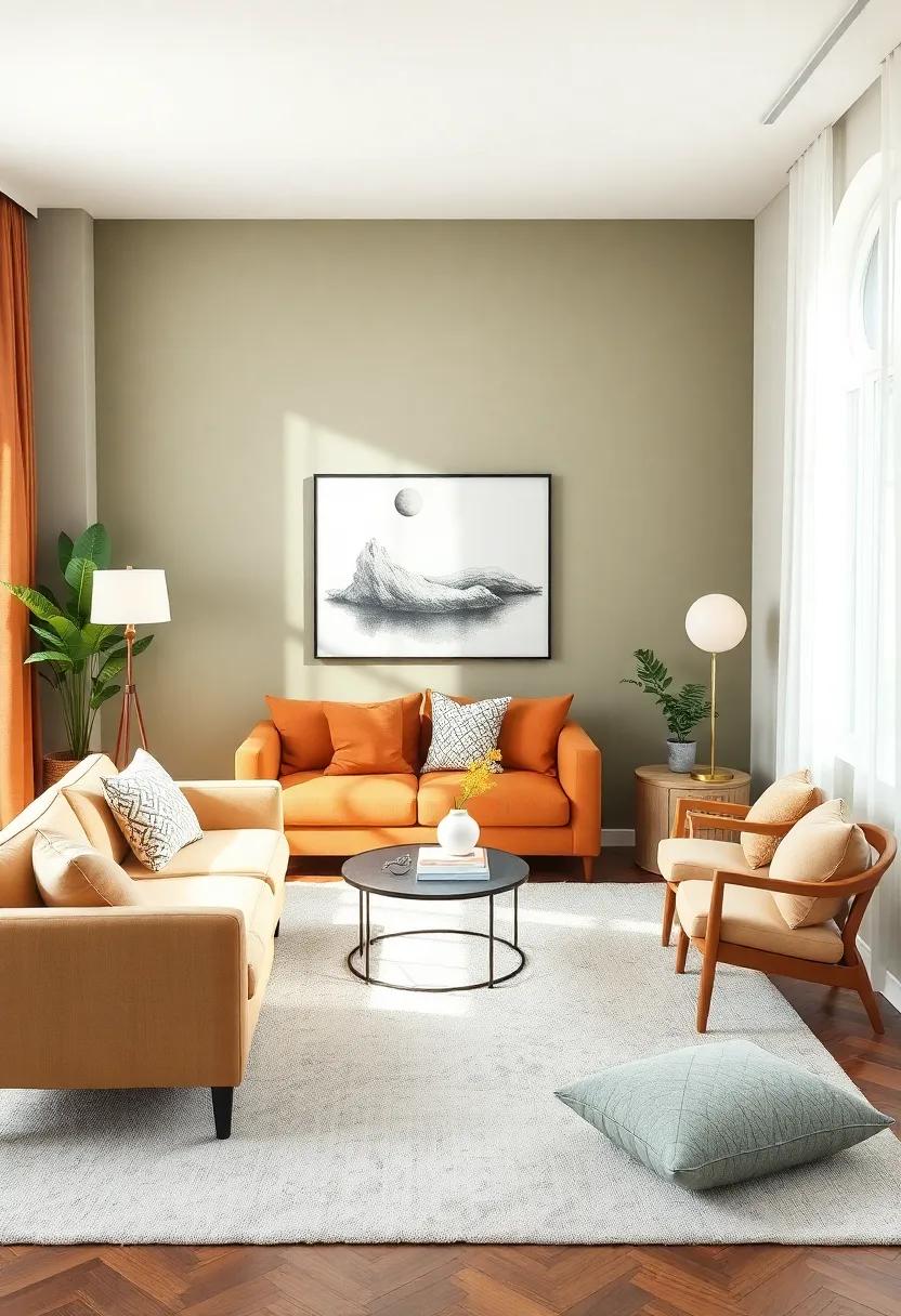 Incorporating Color Strategies to Make Your Living Area Feel Bigger