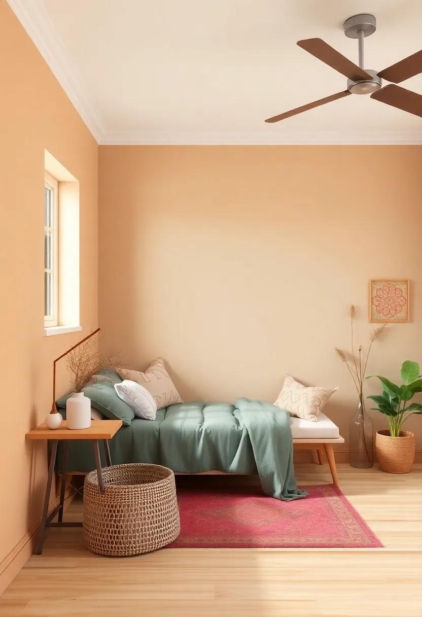 Creating a Cozy nook with Warm Paint Undertones