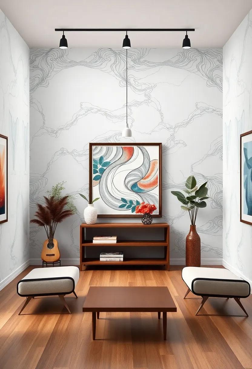 Artistic gallery Walls to Showcase Your Unique Personality